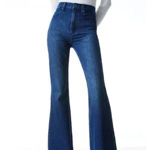Alice+ Olivia High Rise Wide Leg Jeans
